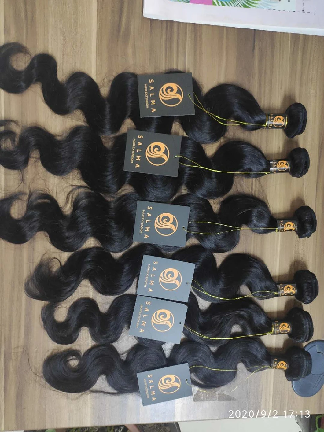 12A Grade Peruvian Indian Brazilian Natural Remy Braid Human Hair Weave Weaving Body Wave Virgin Hair Bundles 10% off Sample Customization